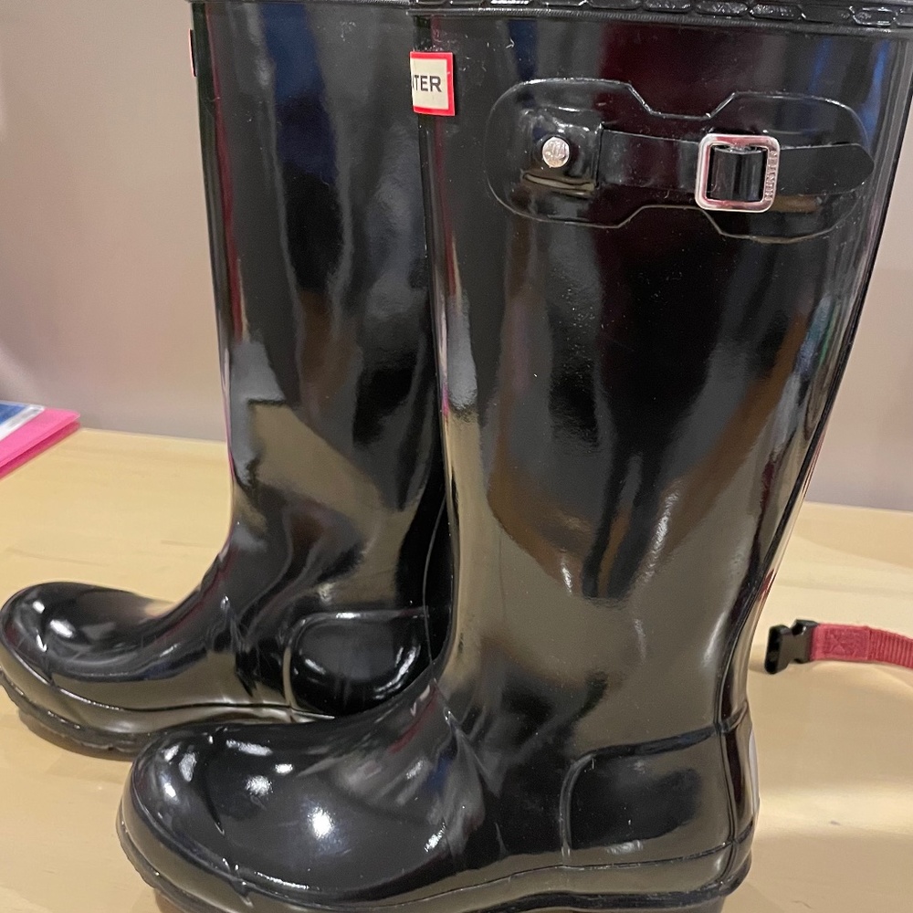 Kids original Hunter Rain boot waterproof-excellent condition